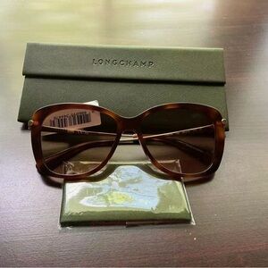 Longchamp 56mm butterfly gradient sunglasses
